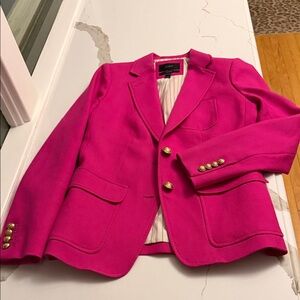 J. Crew Fuchsia Blazer